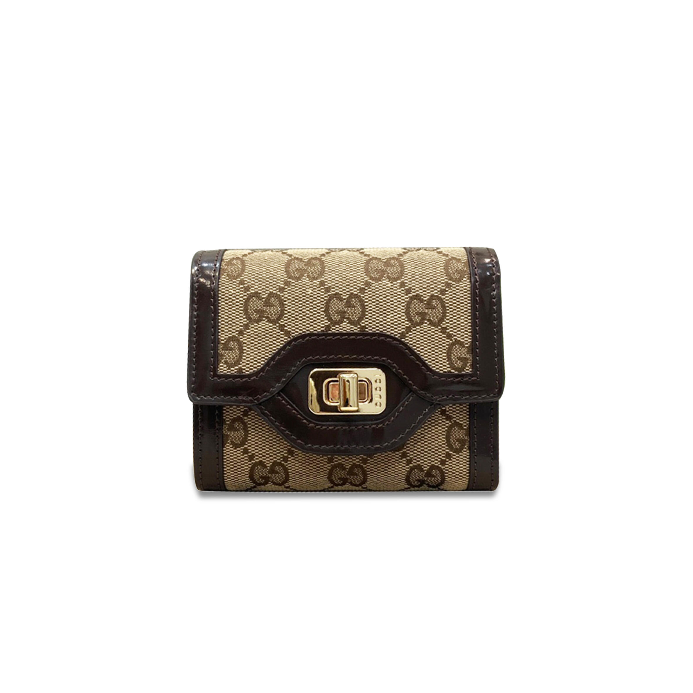 GUCCI LUCE MINI TRIFOLD WALLET 790035 (12*11*3cm）